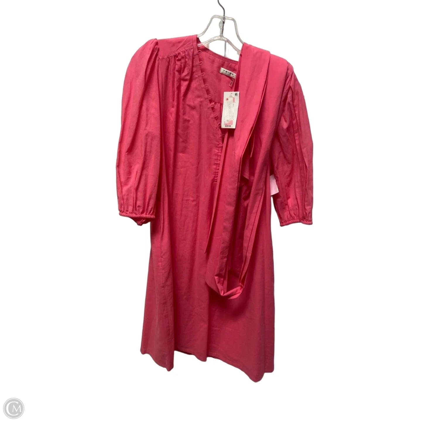 Dress Casual Midi By Trina Turk In Pink, Size: Xl