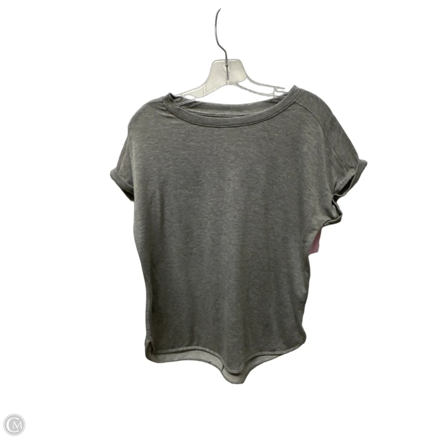 Top Short Sleeve Basic By Cupio In Grey, Size: M