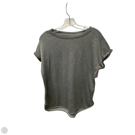 Top Short Sleeve Basic By Cupio In Grey, Size: M