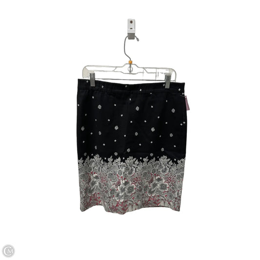 Skirt Midi By J. Jill In Navy, Size: 8