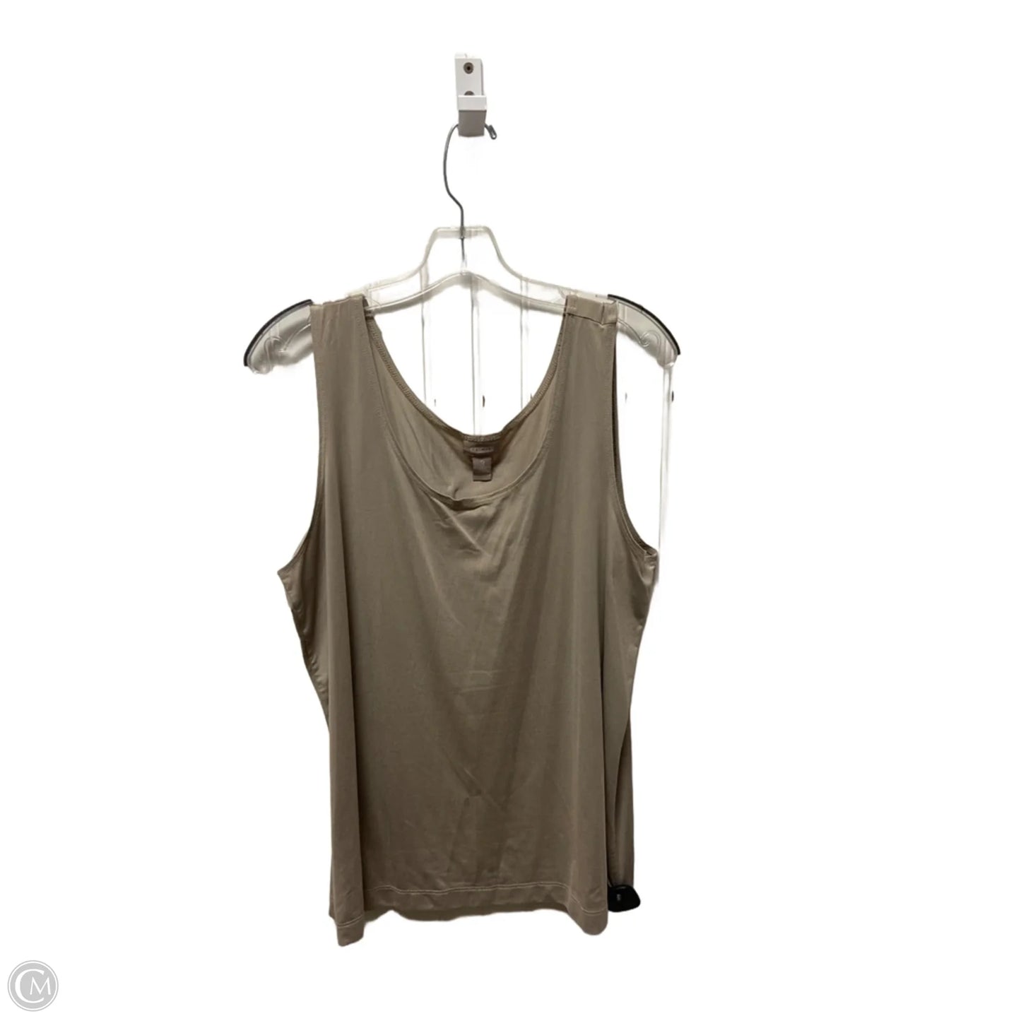 Top Sleeveless Basic By Chicos In Beige, Size: Xl