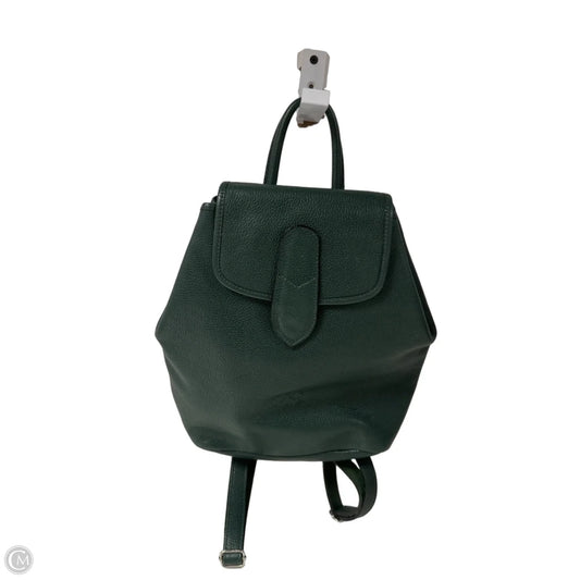 Backpack Leather By Clothes Mentor, Size: Medium