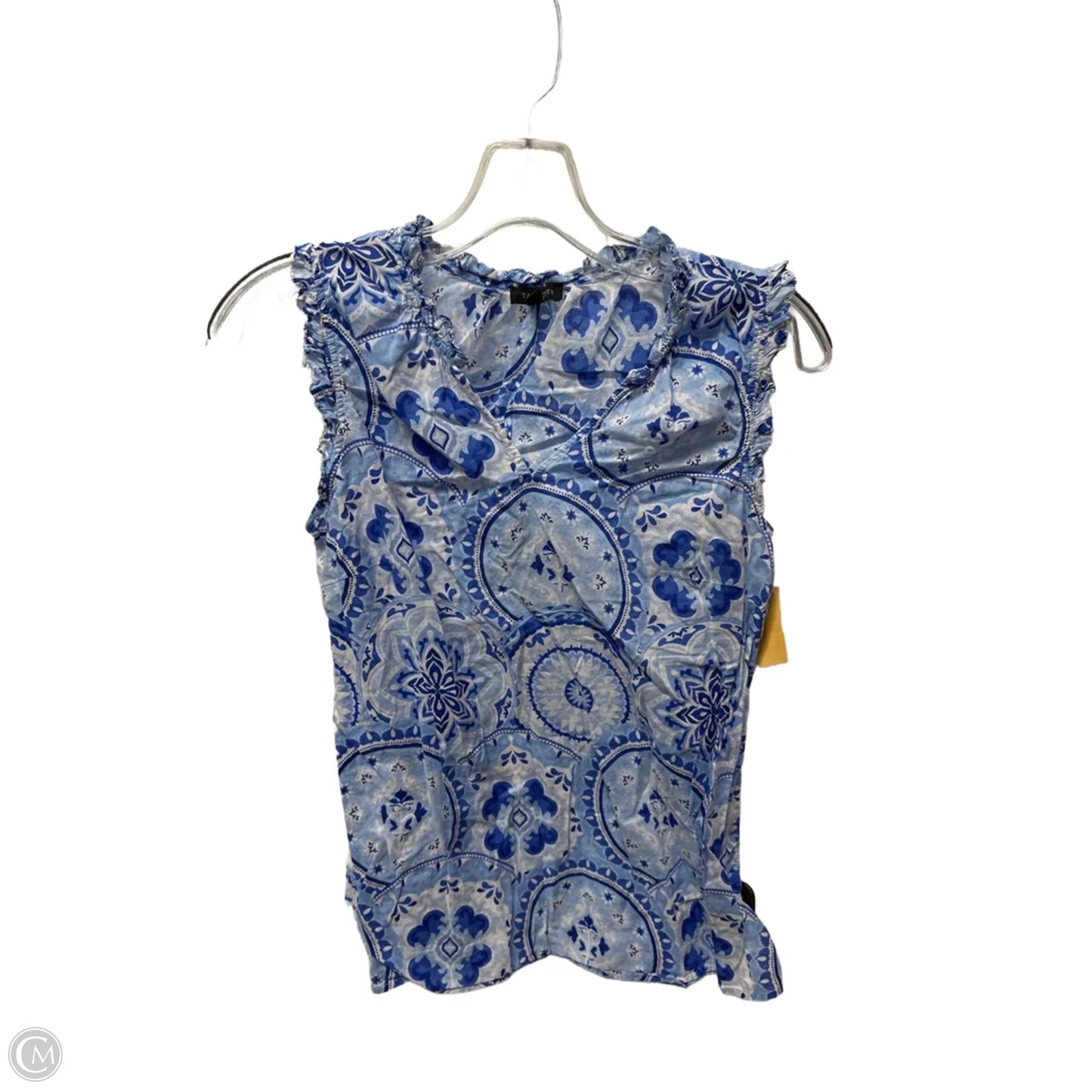 Top Sleeveless By Talbots In Blue, Size: Xs