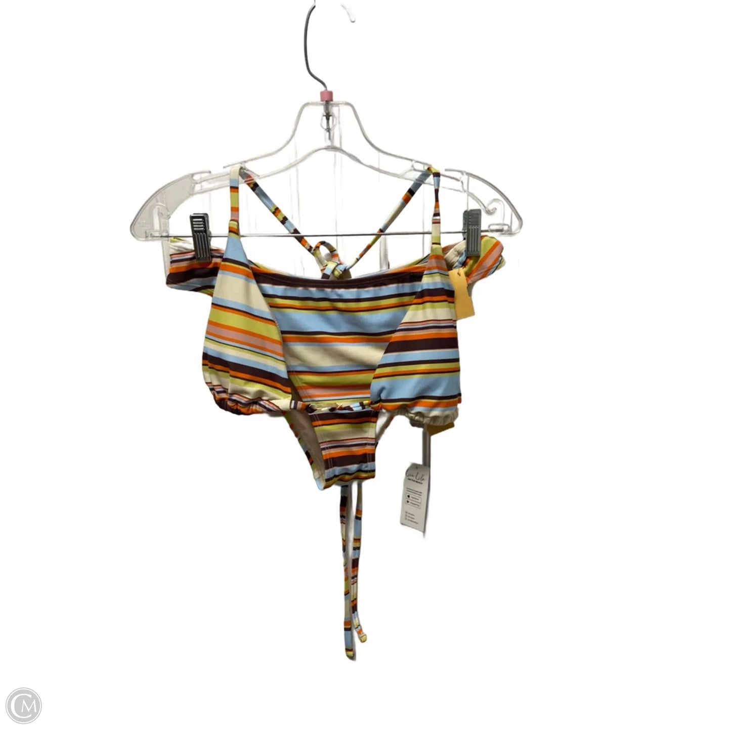 Swimsuit 2pc By Cupshe In Striped Pattern, Size: L