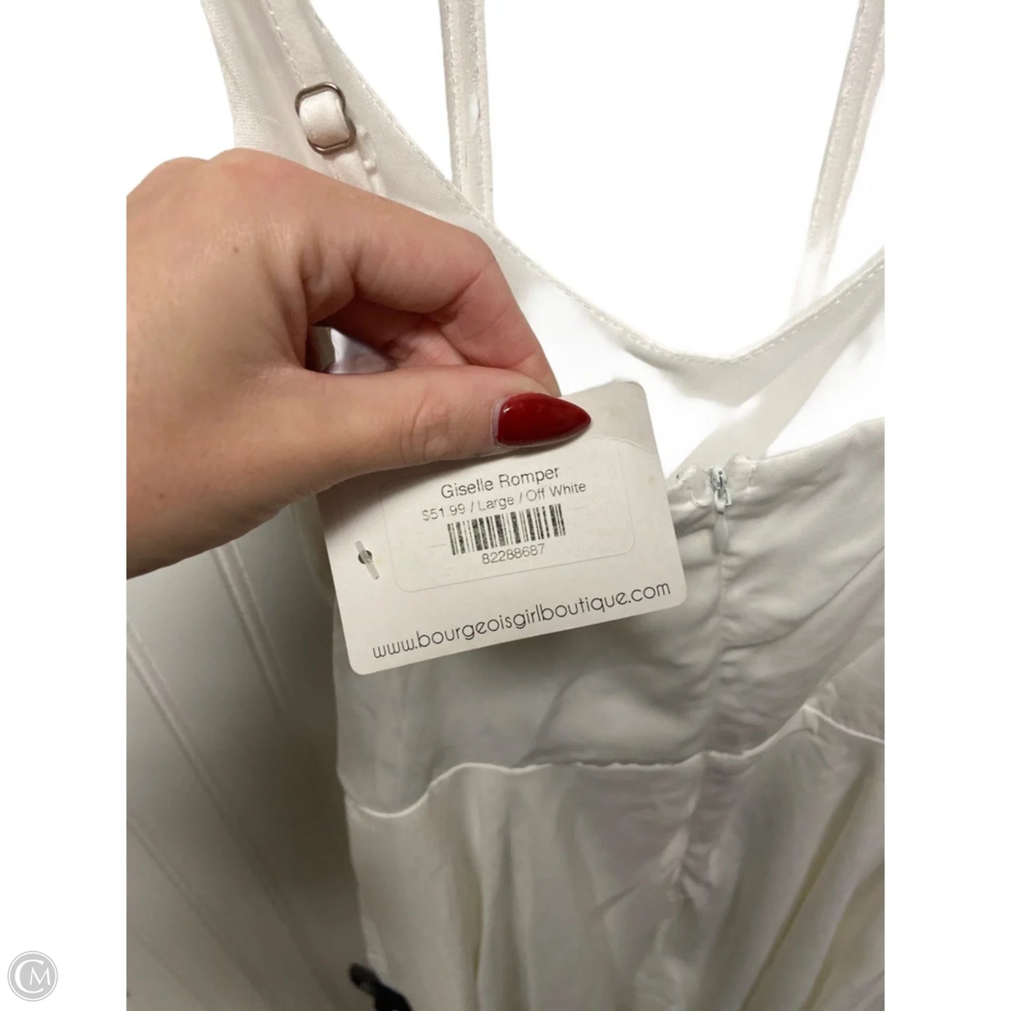 Dress Casual Short By She + Sky In White, Size: L