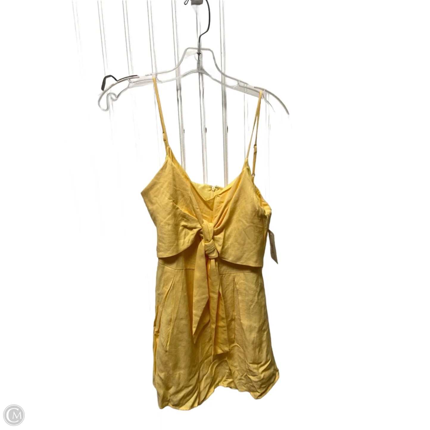 Romper By Clothes Mentor In Yellow, Size: S
