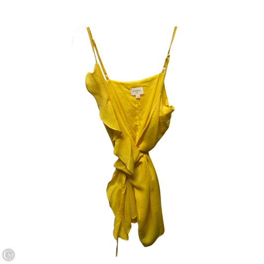 Dress Casual Short By Everly In Yellow, Size: S