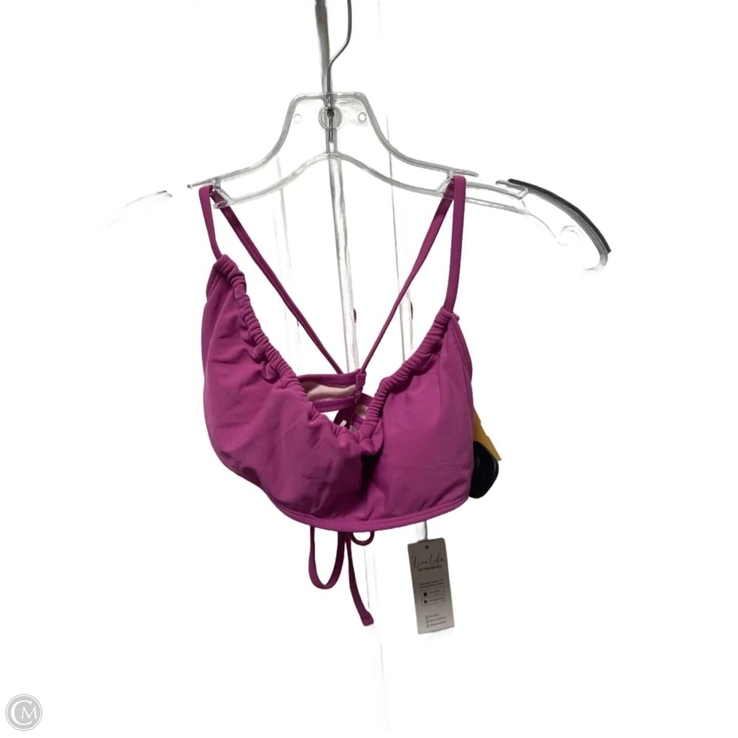 Swimsuit Top By Cupshe In Pink, Size: S