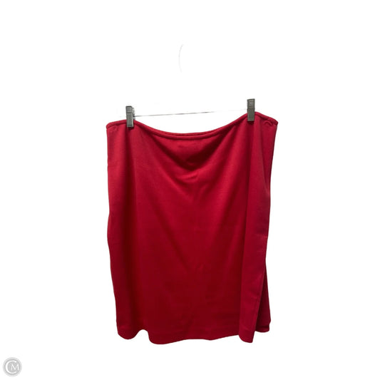 Skirt Luxury Designer By St John Collection In Pink, Size: 14