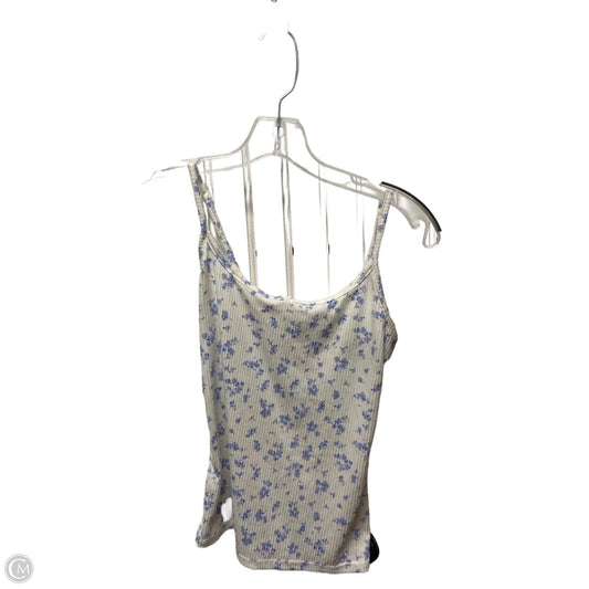 Top Sleeveless By Clothes Mentor In Blue & White, Size: Xs