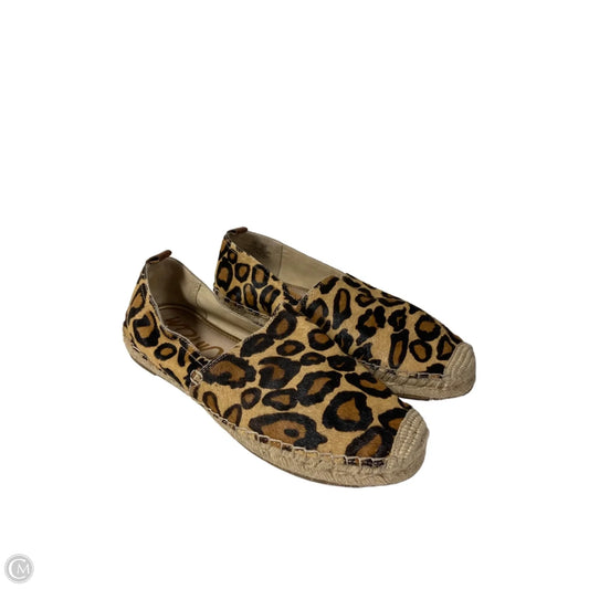 Shoes Flats By Sam Edelman In Animal Print, Size: 8.5