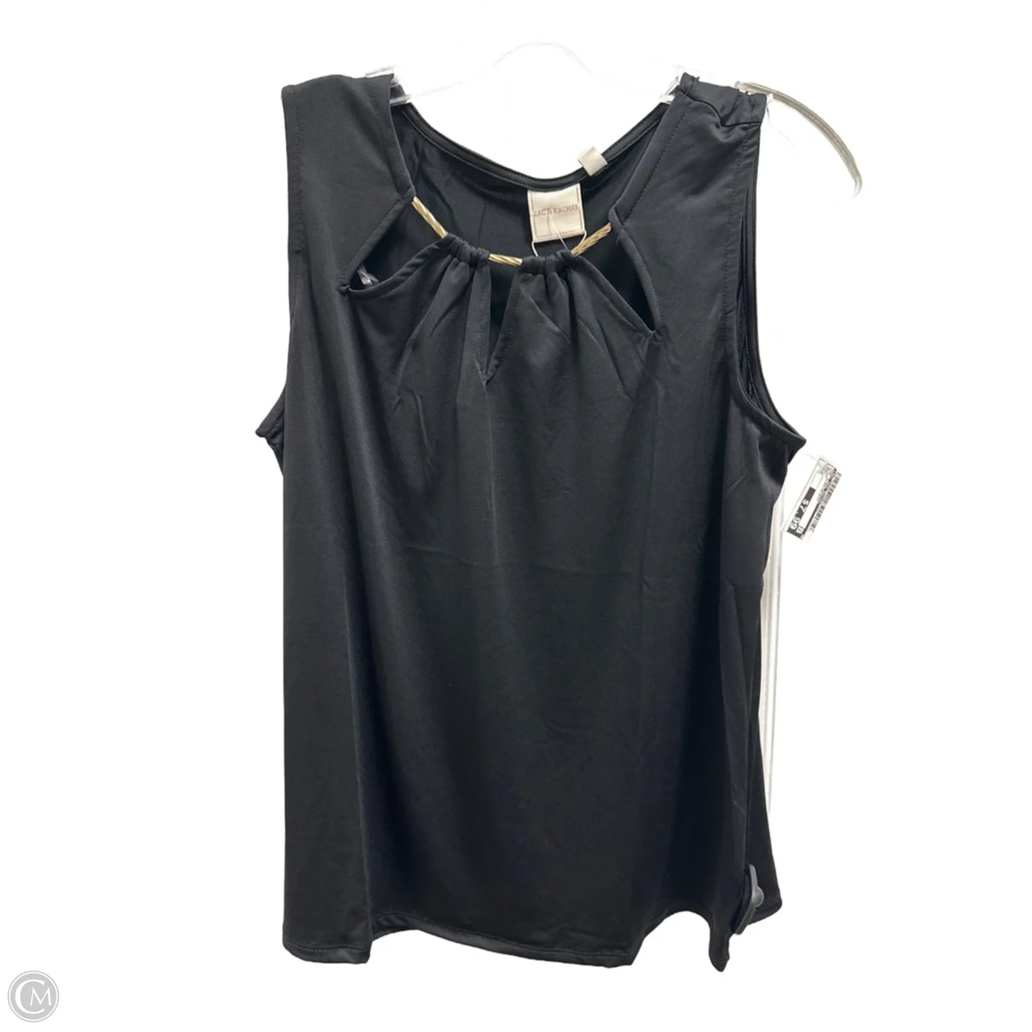 Top Sleeveless By Zac And Rachel In Black, Size: M