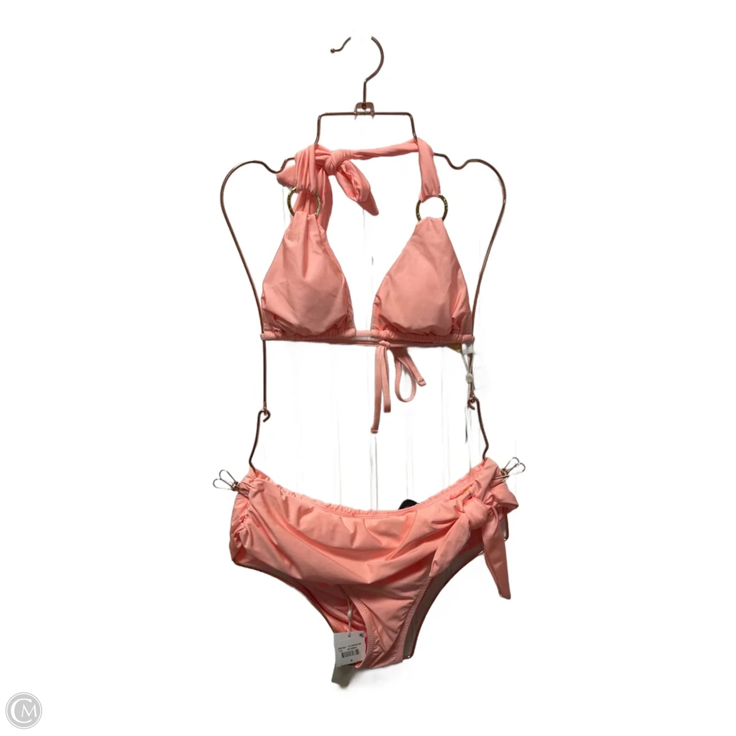 Swimsuit 2pc By Clothes Mentor In Peach, Size: 8