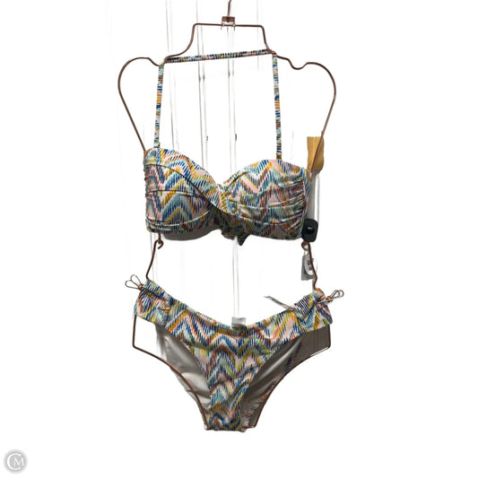 Swimsuit 2pc By Clothes Mentor In Multi-colored, Size: 8