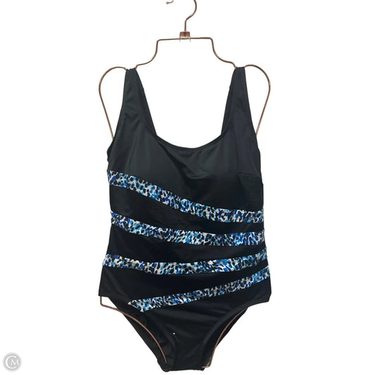 Swimsuit By Clothes Mentor In Black, Size: 12