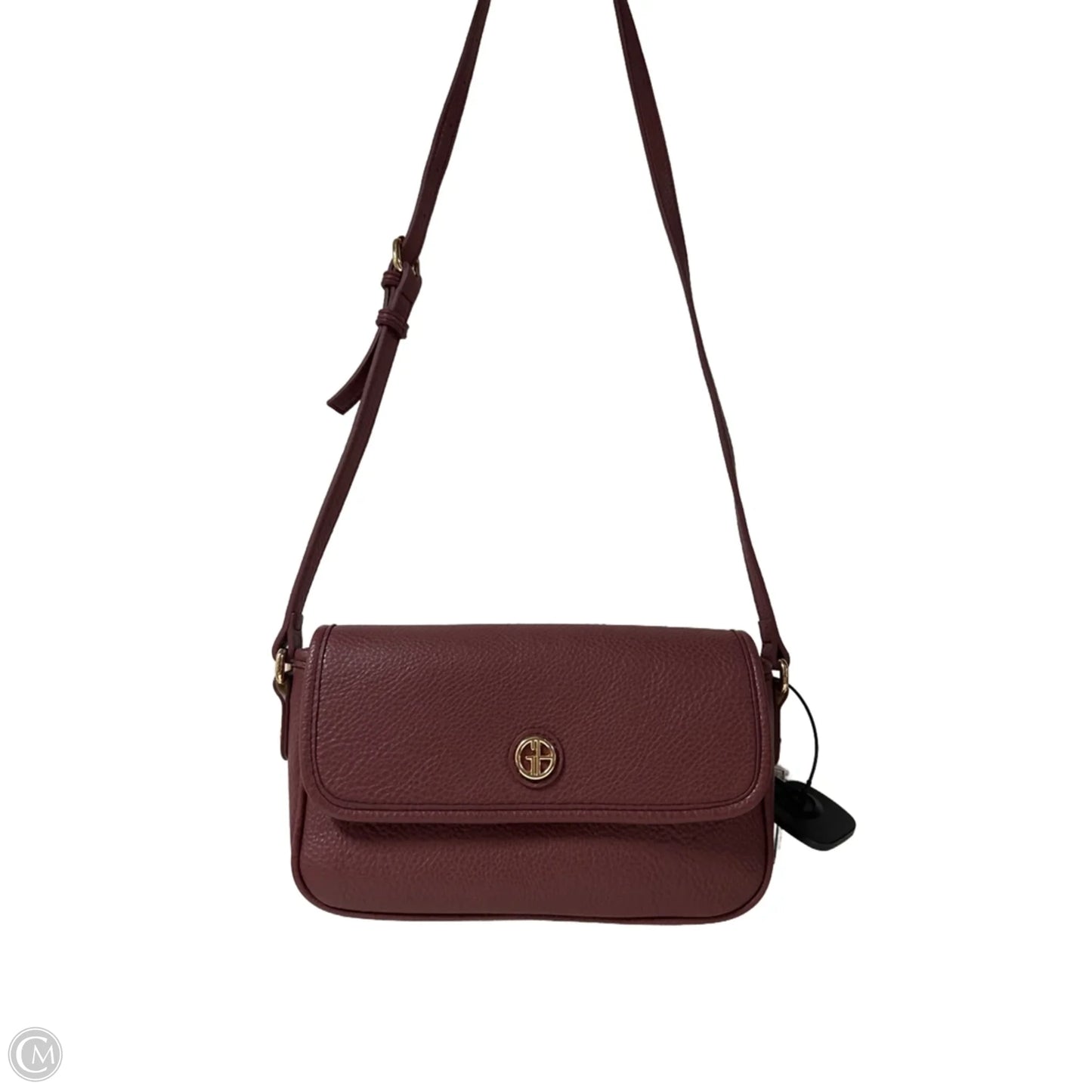 Crossbody Leather By Giani Bernini, Size: Medium