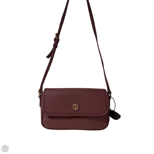 Crossbody Leather By Giani Bernini, Size: Medium