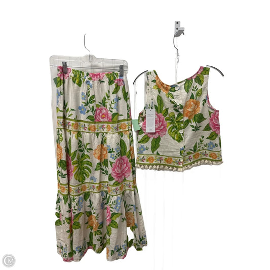 Skirt Set 2pc By C And C In Multi-colored, Size: Xs