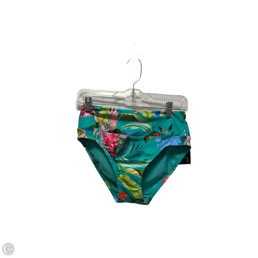 Swimsuit Bottom By Clothes Mentor In Teal, Size: S