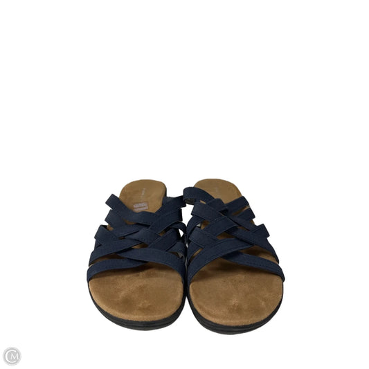 Shoes Flats By St Johns Bay In Blue & Tan, Size: 8.5