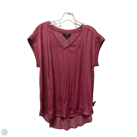 Top Sleeveless By Simply Vera In Pink, Size: M