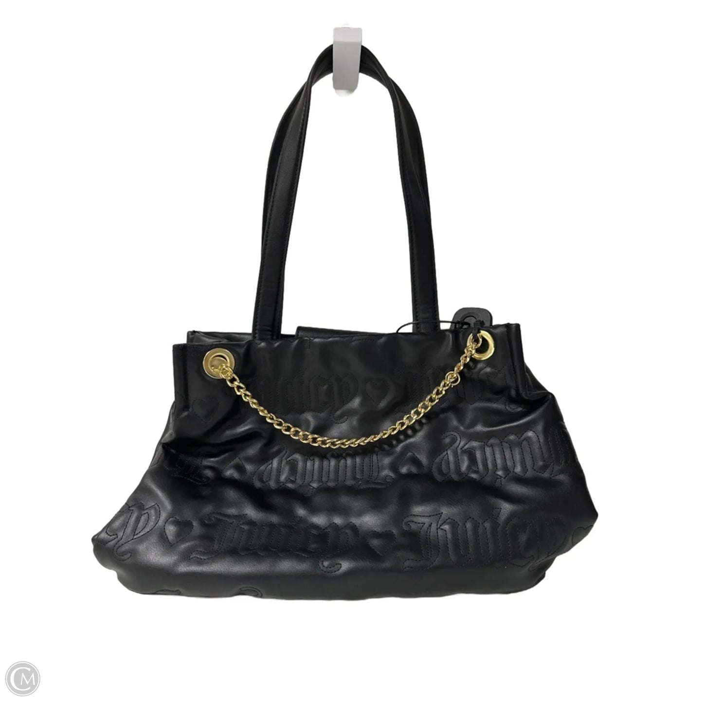 Handbag Leather By Juicy Couture, Size: Medium