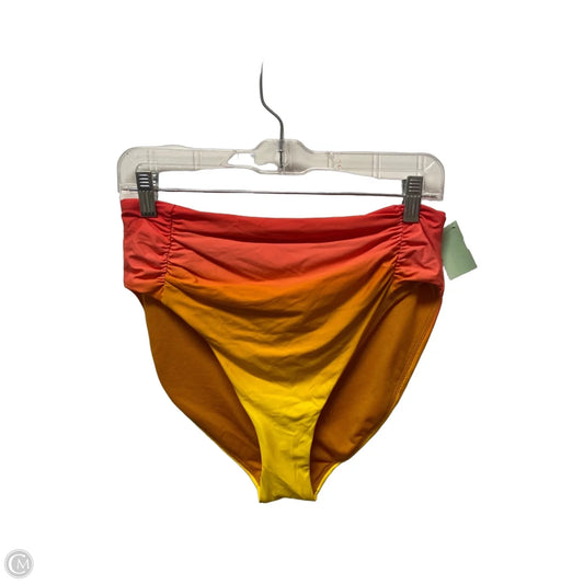 Swimsuit Bottom By Clothes Mentor In Ombre Print, Size: L