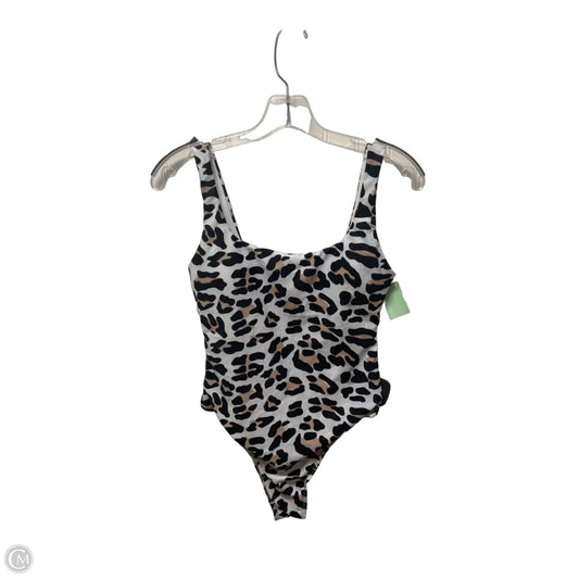 Swimsuit By Clothes Mentor In Animal Print, Size: S
