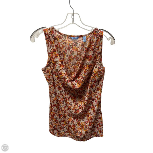 Top Sleeveless By Izod In Red, Size: M