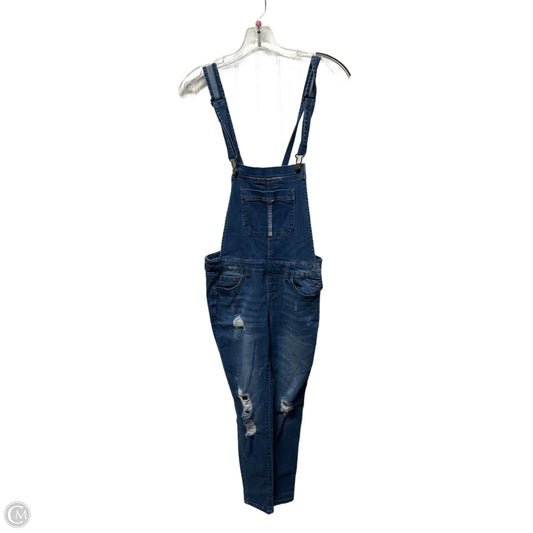 Overalls By Wax Jean In Blue Denim, Size: S