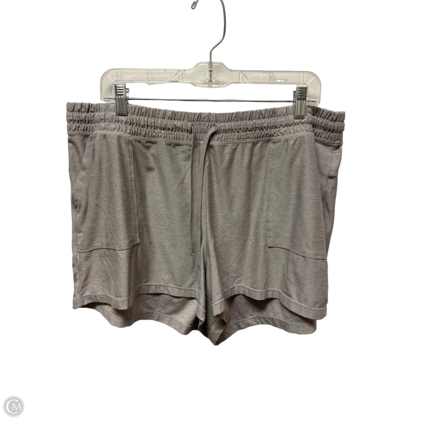 Athletic Shorts By Reebok In Grey, Size: 2x