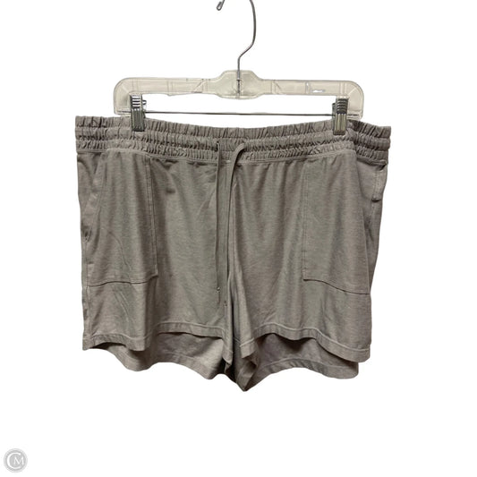 Athletic Shorts By Reebok In Grey, Size: 2x