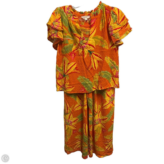 Pants Set 2pc By Haute Hippie In Orange, Size: S
