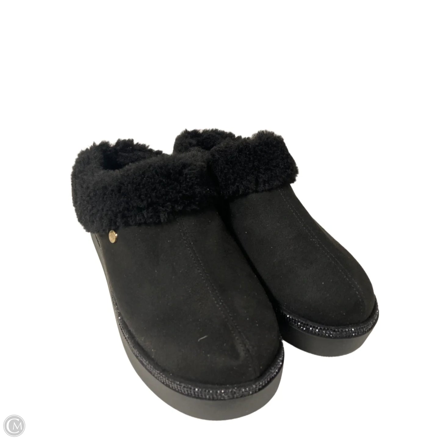 Shoes Flats By Clothes Mentor In Black, Size: 8