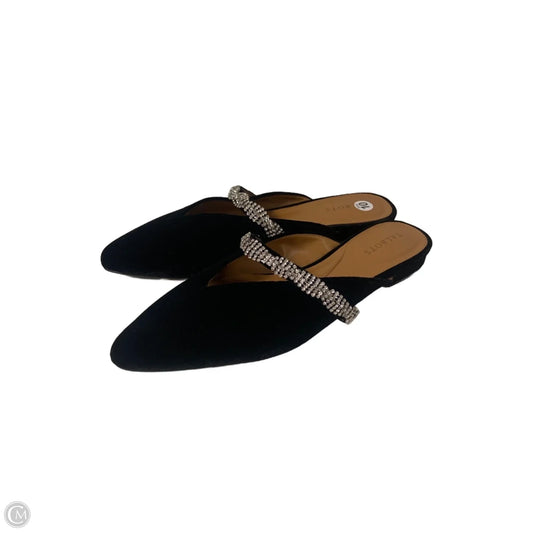 Shoes Flats By Talbots In Black, Size: 10