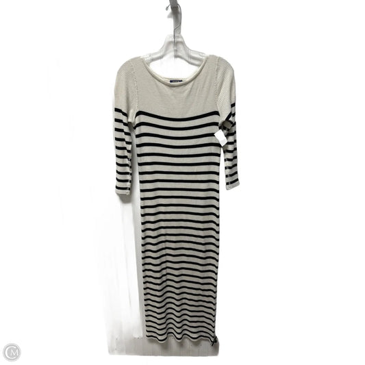 Dress Casual Maxi By Polo Ralph Lauren In Striped Pattern, Size: M