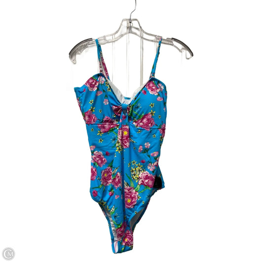 Swimsuit By Betsey Johnson In Blue, Size: Xl