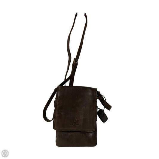 Crossbody Leather By Clothes Mentor, Size: Small
