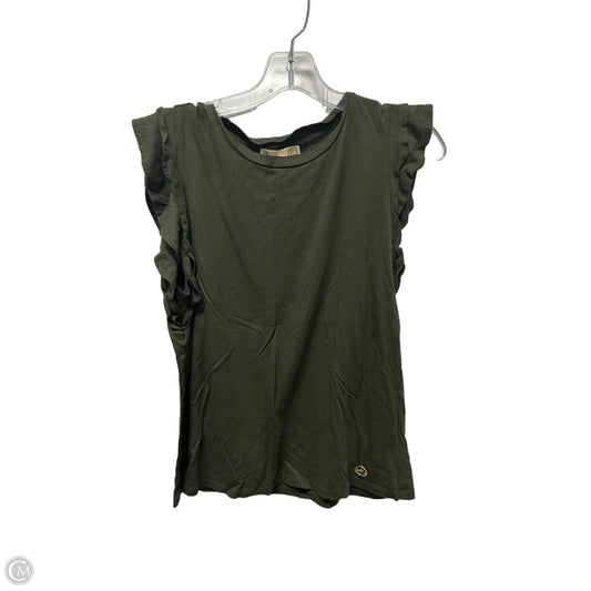 Top Sleeveless By Michael By Michael Kors In Green, Size: L
