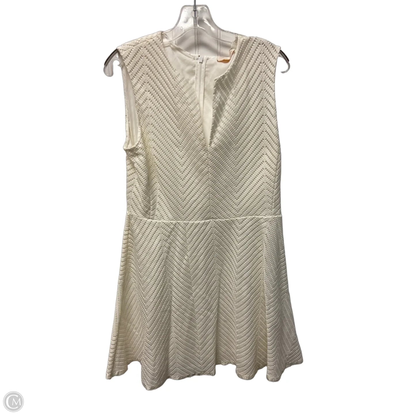 Dress Designer By Tory Burch In White, Size: M