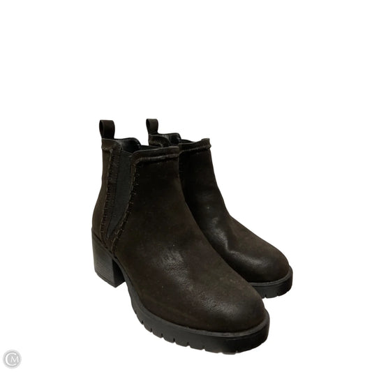 Boots Ankle Heels By Torrid In Brown, Size: 8