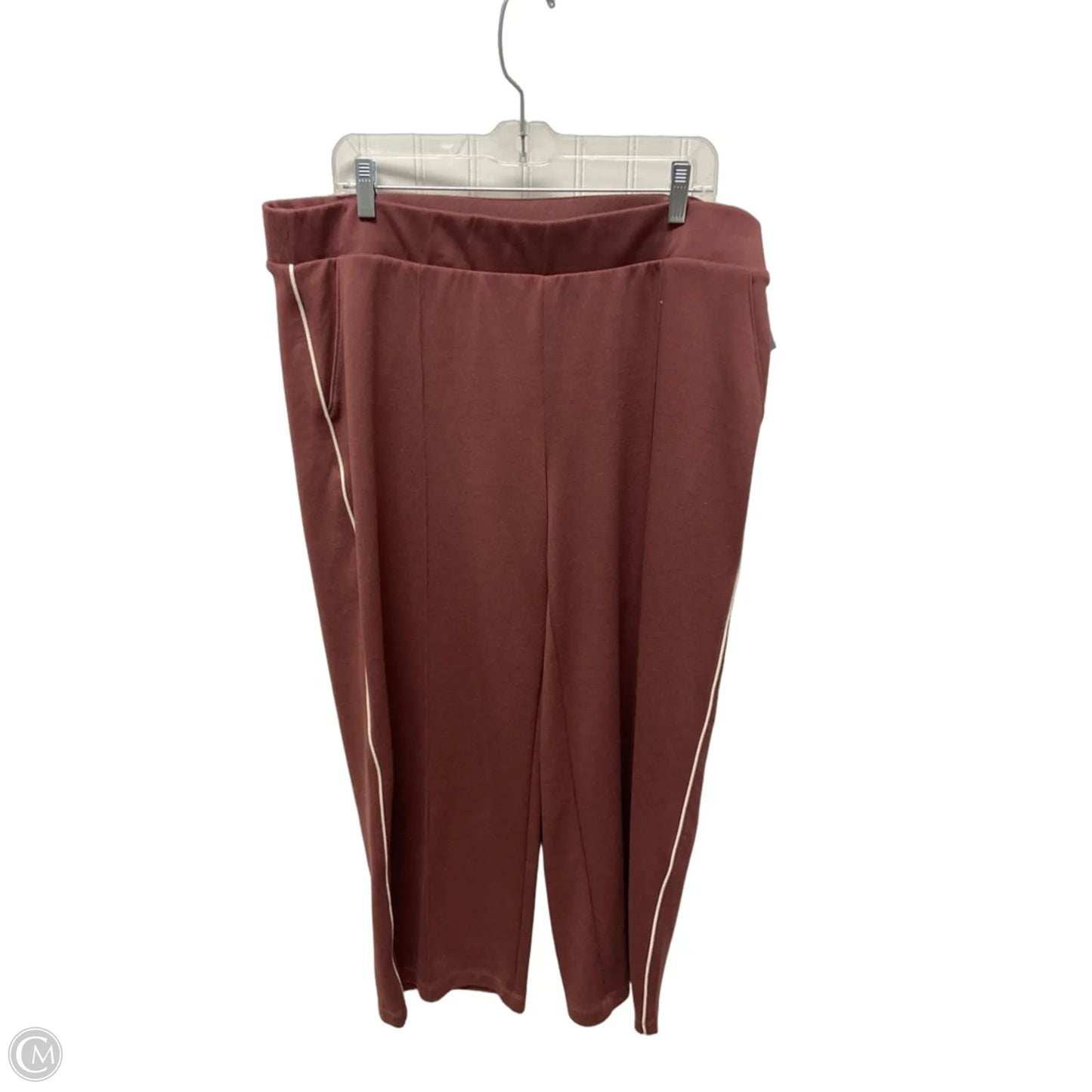 Pants Lounge By Chicos In Red, Size: 16