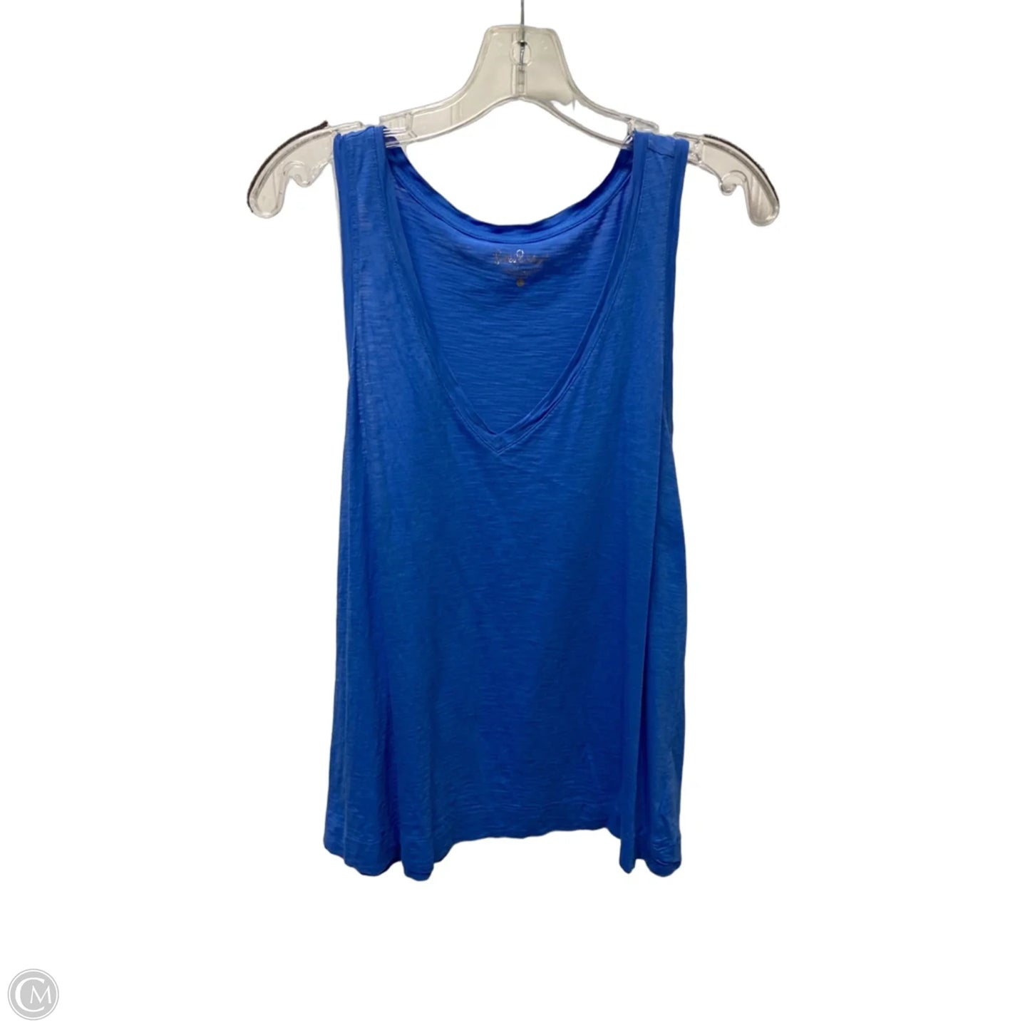 Top Sleeveless Designer By Lilly Pulitzer In Blue, Size: L