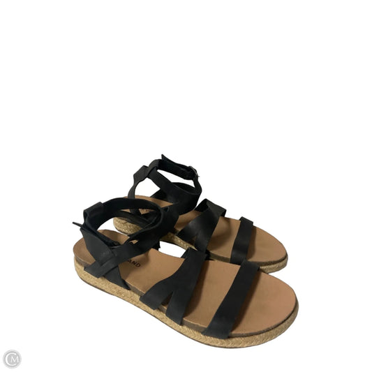 Sandals Flats By Lucky Brand In Black, Size: 8