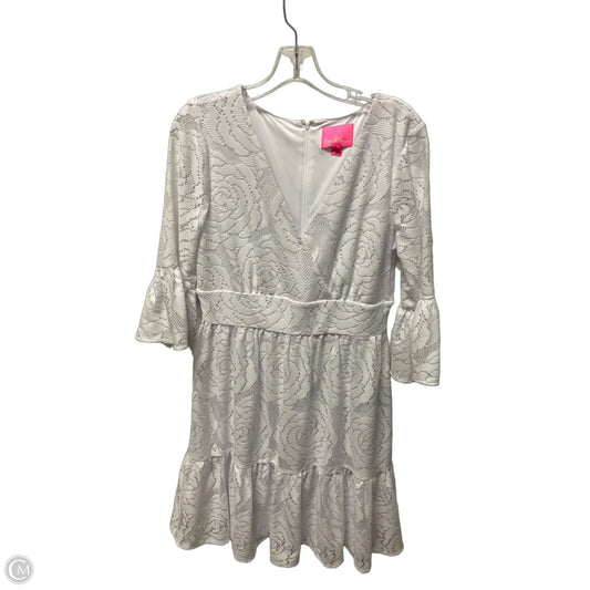Dress Designer By Lilly Pulitzer In White, Size: M