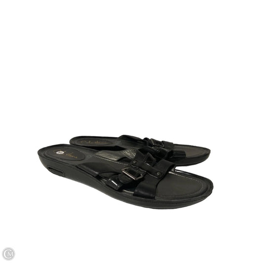 Sandals Flats By Cole-haan In Black, Size: 11