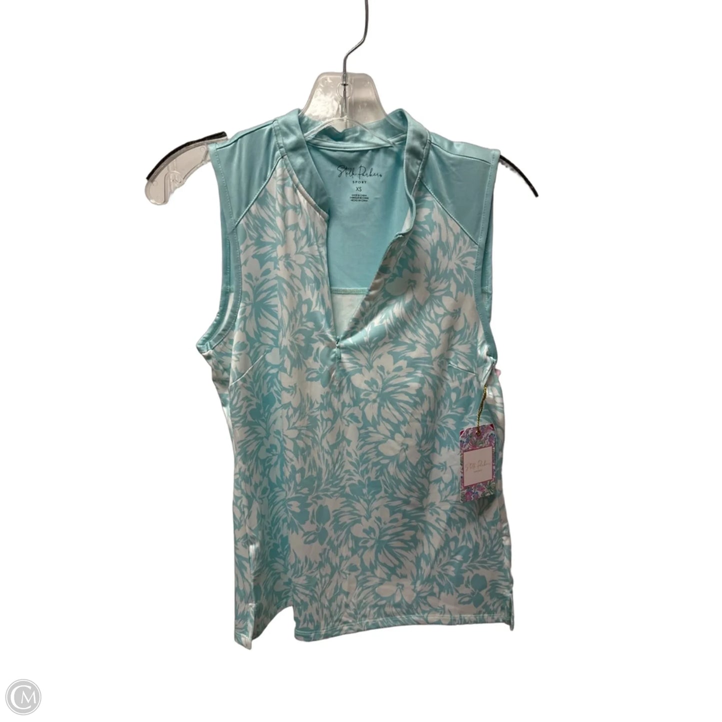 Athletic Tank Top By Stella Parker In Blue, Size: Xs