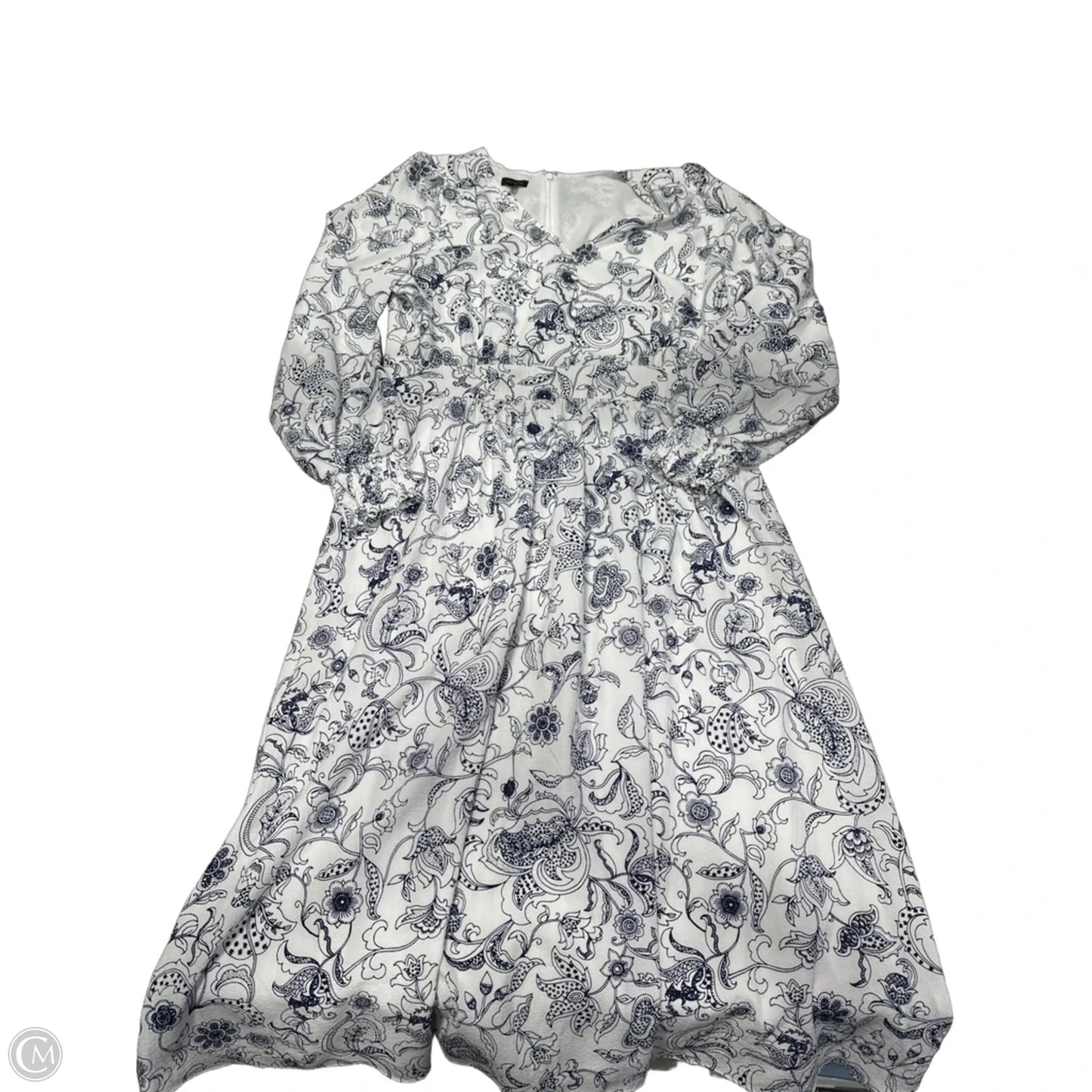 Dress Casual Maxi By Talbots In Floral Print, Size: M