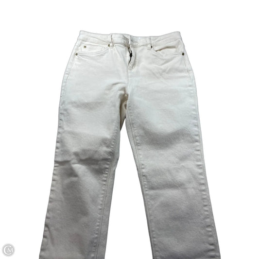 Jeans Skinny By Vince Camuto In Cream, Size: 10