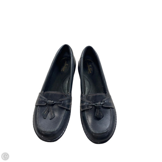 Shoes Flats By Clarks In Black, Size: 9.5